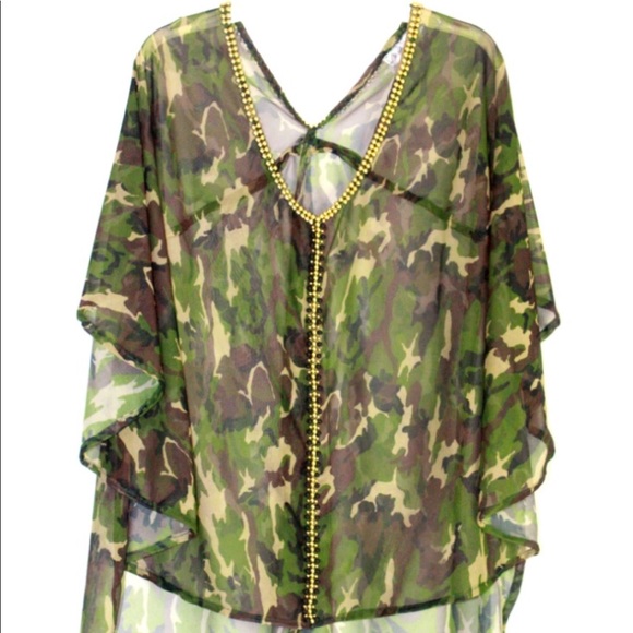 Camo poncho - Picture 1 of 4